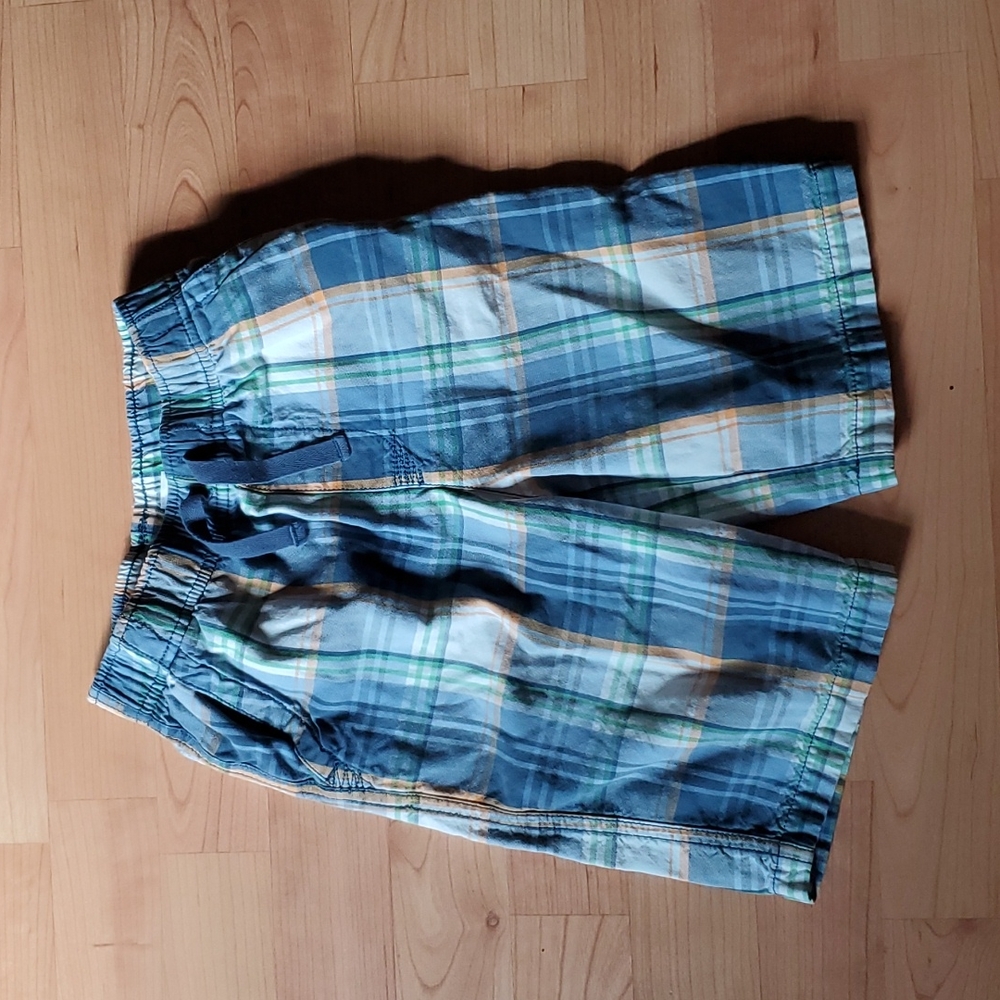 Sonoma boys plaid pants size 7 (large)